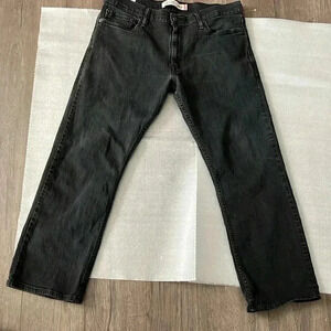 [Sz36L30]Levi 514 Slim Straight Black Jeans
